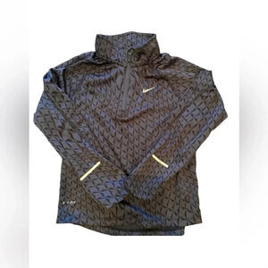NIKE DRI FIT EUC ZIP RUNNING TOP SHIRT SWEATSHIRT BOYS GIRLS SIZE 7